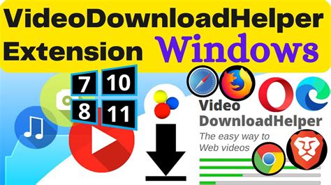 video downloadhelper extension tool